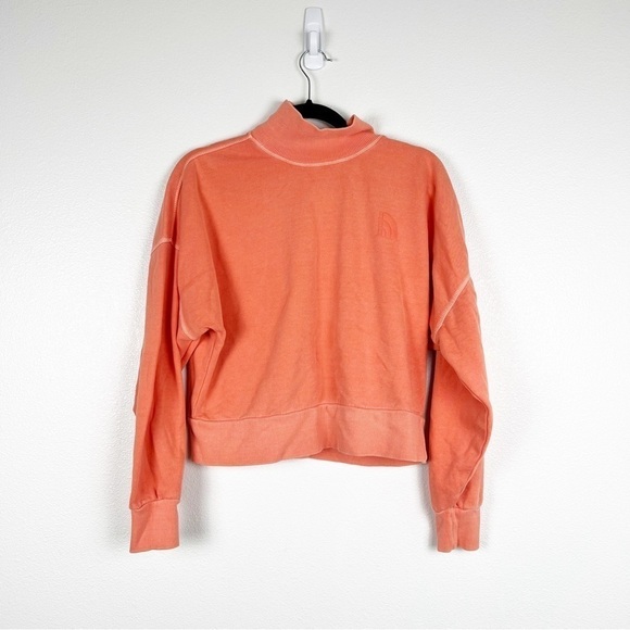 The North Face Mock Neck‎ Pullover Sweatshirt Sz XS - Picture 1 of 6